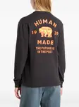 Футболка с длинными рукавами Human Made, черный - фото 4
