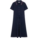 Женское платье с коротким рукавом Tommy Hilfiger, синий - фото