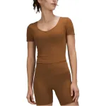 Футболка Align Lululemon, copper коричневый/copb - фото 5