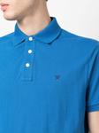 Hackett рубашка поло с вышитым логотипом, синий - фото 4