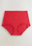 Брифы Next HIGH LEG TRIM FOUR PACK, Red Heart Green Check/Red - фото 3