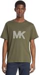 Футболка Michael Kors Mens Mk Micro Dot Graphic, Ivy - фото