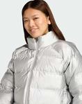 Пуховик Adidas Performance Helionic Holiday Climawarm цвета серебристый металлик - фото 3