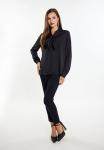 Блуза faina Button-down blouse, Schwarz/Black - фото 2