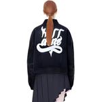 Джинсовая куртка унисекс черная WE11DONE - фото