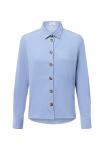 Блуза Marie Lund Button-down blouse, Hellblau/Light Blue - фото