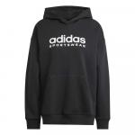 Худи adidas All Szn Fleece Graphic, черный - фото 3