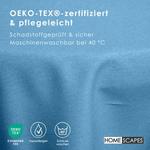 Скатерть Homescapes синий, 178/178 см - фото 6