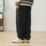 714STREET Брюки-карго унисекс, Черный - фото 5