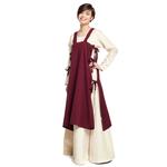 Средневековое платье Хильдегард красное - фото