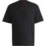 Футболка с коротким рукавом HUGO Debostac, черный - фото 4