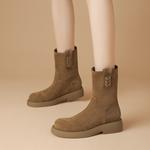 Ботильоны женские Boerdiqi, хаки - фото 10