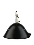 Миска для собаки Lula с крышкой Alessi, черный - фото 2