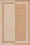 Ковер Gino Two-Tone Bordered Wool Area Rug nuLOOM, 122x183 см, бежевый - фото 2