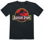 Футболка Jurassic Park Kids - Distressed Logo, черный - фото