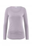Топ Hessnatur Long sleeved top, Pastell Lavendel/Purple - фото 6