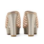 Шлепанцы женские Comely, золотой - фото 4