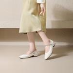 Туфли Мэри Джейн женские Josiny, цвет Silver White - фото 13