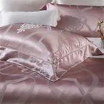 FULBHPRINT Шелковое постельное белье Fulbhprint 22 momme жаккард - фото 3