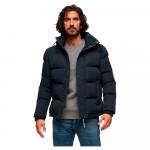 Пуховик Superdry Everest Short, синий - фото
