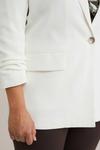Блейзер CURVE WE Fashion, белый - фото 5