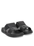 Мюли Lug Sandal Double T Lth HM0HM01734 Calvin Klein, черный - фото 2
