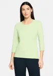 Mit struktur basic long sleeved top Betty Barclay, Foam Green - фото