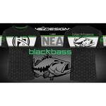 Футболка Hotspot Design Linear Bass, черный - фото 4