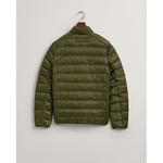 Куртка Gant Light Down Lightweight, зеленый - фото 4
