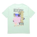 Футболка с рисунком из мультфильма badfive Li-Ning, зеленый - фото