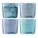 Стакан LSA Gems, набор из 4 шт, синий - фото