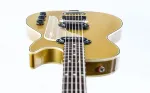 Электрогитара Gun Guitars Neptune Bass VI Gold - фото 12