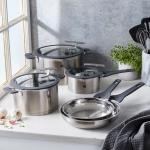 Набор посуды из нержавеющей стали ZWILLING Simplify из 8 предметов, серебряный - фото 3