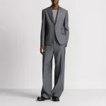 DIOR Серый пиджак мужской деловой, Gray - фото 4