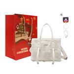 MQ Сумка-шоппер из ткани с полиуретановым покрытием, Ecru Box - фото 5