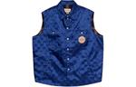 Мужской жилет Gucci, синий - фото