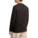 Лонгслив с логотипом Moncler, черный - фото 4