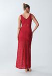 Платье макси SOLO BWLDR, красный - фото