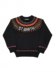Свитер Fair Isle K Mc2 Saint Barth, черный - фото