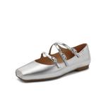 Туфли Мэри Джейн женские Belle, бежевый - фото 7