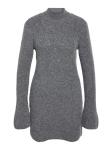 Вязаное платье Noisy may NMNOLA, Mottled Grey - фото