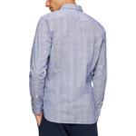 Мужская рубашка HUGO BOSS, темно-синий - фото 4