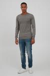 Свитер INDICODE JEANS Ernesto, mottled grey - фото 5