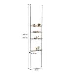 Полка для душа Idimex, черный - фото 3