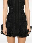 Платье мини Pralle Charo Ruiz Ibiza, черный - фото 5
