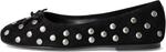 Балетки Sam Edelman Alie Stud, цвет Black Suede Stud - фото 4