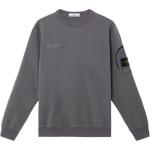 Свитшот с нашивкой компас STONE ISLAND, серый - фото 3