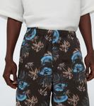 Шорты с цветочным принтом Undercover, Black Base - фото 5