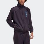 Куртка adidas originals Zeno Track Jacket Back Logo Printing Black, черный - фото 3