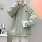 Куртка пуховик женская WARRIOR, синяя [Улучшенная реверсивная] - фото 10